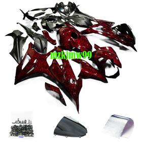 Mk20250828 Zxmt Injection For Bmw S1000rr S 1000rr 2023 2024 Forged Carbon Fiber Red Fairing Kit