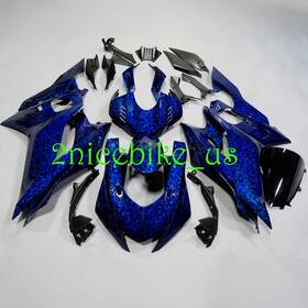 Nb2023111001 Zxmt Blue Forged Carbon Fiber Abs Fairing Kit For Yamaha Yzf R6 Yzf-r6 2017-2020 2019