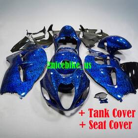 Nb2024071131 Zxmt Injection Fairing Kit For Suzuki Hayabusa Gsxr1300 1999-2007 Blue Forged Carbon