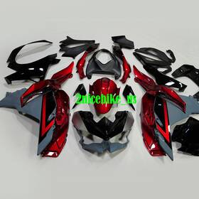 Nb20240711801 Zxmt For Kawasaki Ninja 500 Abs 2024 2025 Red Black Injection Molded Fairing Kit