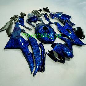 Nb202504052 Zxmt Blue Forged Carbon Fiber Plastic Fairing Kit For Yamaha Yzf R6 Yzf-r6 2008-2016