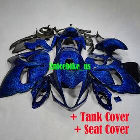 Nb20250607 Zxmt Full Fairing Kit Tank Seat Cover For Suzuki Hayabusa Gsxr1300 2008-2020 Blue