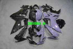Nb20250910 Zxmt Forged Carbon Fiber And Gray Purple Fairing Kit For Suzuki Gsx600r/750r 2011-2026
