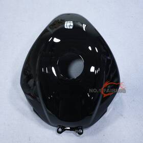 Nfk1005-20 Zxmt Glossy Black Fuel Tank Cover Cowl Fairing For Kawasaki Ninja Zx 10r 2004 2005