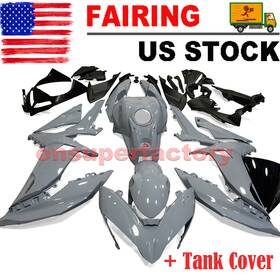 Of20231109 Zxmt Nardo Gray Injection Fairing Kit Tank Cover For Kawasaki Ninja 650 2017-2019