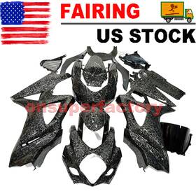 Of20240131 Zxmt Black Forged Carbon Fiber Fairing Kit For Suzuki Gsxr1000 Gsx-r 1000 2007-2008