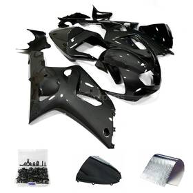 S0601pwg-ts Zxmt Carbon Fiber Fairing Kit Bolts For Suzuki Gsxr600/750 2001 2002 2003 Black Body