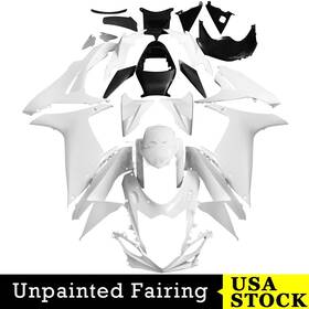 Zxmt S0611unp Unpainted White Fairing Kit For Suzuki Gsxr600/750 2011-2025 Injection Bodywork