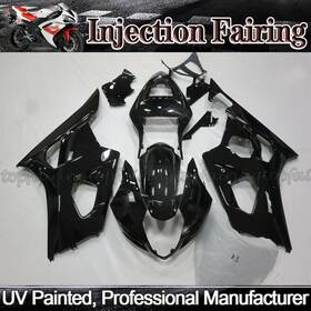 Tf-s1003-gbk Zxmt Fairings Kit For Suzuki Gsxr 1000 2003 2004 Glossy Black Abs Injection Body Work