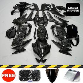 Um-k06220502 Zxmt Forged Carbon Fiber Abs Fairing Kit Bolts For Kawasaki Ninja 650 2020-2024 Ex650