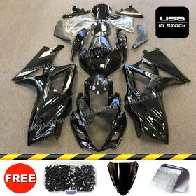 Um-s1007gbk Zxmt Black Fairing Kit For Suzuki Gsx-r Gsxr 1000 2007-2008 Bodywork Injection Bolts