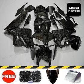 Umh0605 Zxmt Forged Carbon Fiber Fairing Kit For Honda Cbr600rr 2005 2006 F5 Bodywork Bolts