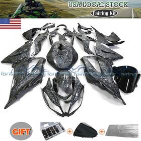 Usff-k0613t Zxmt Abs Fairing Kit Bodywork With Tank Cowl For Kawasaki Ninja Zx6r Zx-6r 636 2013-2018
