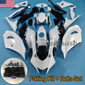 Y0722unp Zxmt For Yamaha Yzf R7 2022-2025 Unpainted Fairing Kit Abs Injection Bodywork Bolts
