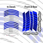 GP02 17 Inch Vinyl Decal Rim Wheel Sticker Blue For FZ07 MT-07 18 19 20. Fixed Price $38.37.