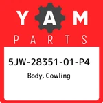 5JW-28351-01-P4 Yamaha Body, Cowling 5JW2835101P4, New Genuine Oem Part. Fixed Price $449.71.