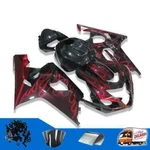 Fsm Black Red Injection Fairing Kits Fit For 2004-2005 Gsxr 600 750 N017. Fixed Price $429.99.