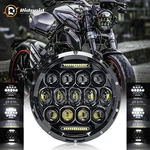 7" Round Led Headlight Drl For Yamaha Xj Xs 250 400 600 650 750 850 1100 Virago. Fixed Price $30.99.
