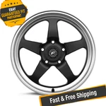 Forgestar F09170071P30 D5 Drag Gloss Black Machined Wheel. Fixed Price $415.00.