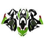Green Black Red Abs Fairing Kit For Kawasaki EX500 2024 2025 Ninja Body. Fixed Price $449.95.