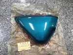 Honda CB100 CB125S CD125S Rh Side Cover Candy Blue Green Nos P/n 83540-107-010AZ. Fixed Price $82.99.