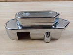 91-99 Harley Dyna Fxd Fxwg Wide Glide H-d Oem Chrome Swingarm Axle Cover Genuine. Fixed Price $42.58.