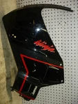 Kawasaki 1989 90 Ninja ZX750 Left Side Upper Cowling Fairing Black. Fixed Price $29.99.