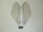 Harley-davidson 1998 Ultra Classic Fairing Wind Deflectors Clear 58120-96A. Fixed Price $29.95.