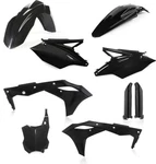 Acerbis Full Plastic Kit Black Motorcycle Atv/utv Street Bike Dirt 26858-20001. Fixed Price $139.85.