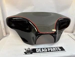 Harley Nice Black Grey Shovelhead Flh Batwing Fairing Nos. Fixed Price $360.00.