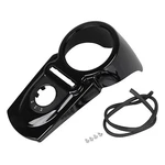 Gloss Black Gas Fuel Tank Cover For Harley Dyna Wide Super Glide Efi Fxdi. Fixed Price $69.60.