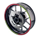 For Suzuki Gsx 750 89-06 05 04 03 02 Edge Rim Stickers 17 Inch Y01B Red Green. Fixed Price $27.85.