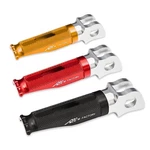 Shinobi Red Front Rider Foot Pegs For Triumph Bonneville T100 Carb 02-05 04 03. Fixed Price $54.45.