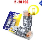 2-20X Auxito 7443 Amber Yellow Led Turn Tail Signal Light Bulbs Silver IP67 12V. Fixed Price $36.68.