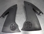 06-08 Kawasaki Ninja 650R EX650A Right & Left Frame Pivot Cover 14091-0461-837. Fixed Price $10.18.
