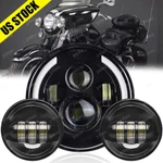 7" Inch Led Headlight +4.5" Passing Lights For Yamaha Royal Star Venture XVZ1300. Fixed Price $53.96.