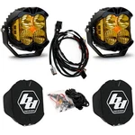 Baja Designs LP4 Pro 5" Led Amber Driving/combo Lights Pair & Rock Guard Covers. Fixed Price $917.85.