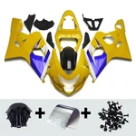 Abs Plastic Yellow Blue Fairing Kit For Suzuki GSXR600 GSXR750 2004 2005 K4. Fixed Price $374.95.