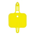 Race Number Plate Ufo Plast Trim Front Light Yellow Oem 01-26. Fixed Price $32.14.