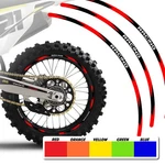 For Suzuki DR-Z250 04 05 06 07 21/18 Inch Mx Dirt Bike Red Wheel Stickers R01. Fixed Price $31.45.