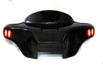 Painted Batwing Fairing Windshield Fits Harley Touring Road Street Glide Abs 6X9. Fixed Price $373.60.