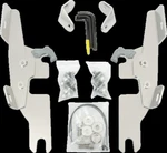 Memphis Shades MEK1983 Mount Kit Batwing Switchback Polished. Fixed Price $149.95.