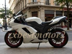 Unpainted White Fairing Kit For 2007 2008 Kawasaki Ninja ZX6R ZX600P. Fixed Price $226.50.