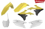 Polisport Set Plastic Mx Yellow/white Suzuki Rmz 250 2019-2024. Fixed Price $120.54.