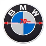 Bmw Logo Round Emblem (70MM); 51 14 721 222 /. Fixed Price $95.69.