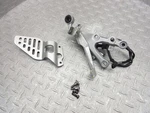 2008 08-16 Yamaha YZFR6R Right Rearset Brake Pedal Foot Peg Rest Bracket. Fixed Price $25.70.