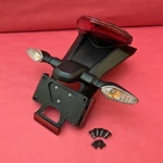 License Plate Holder With Turning Signals Tail Light 2013 Ducati Multistrata. Fixed Price $246.99.