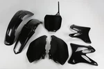 Ufo Plastics Complete Body Black Motorcycle Dirt Bike YAKIT301-001 11-0166. Fixed Price $91.57.