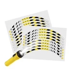 Retroreflective 17" Rim Wheel Sticker SH17 For Suzuki Sv 650X 19-20. Fixed Price $25.05.