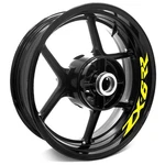 For Kawasaki ZX6RR Ninja 03 04 05 06 Racing Rim Wheel Stickers 17 Inch Yellow. Fixed Price $26.05.